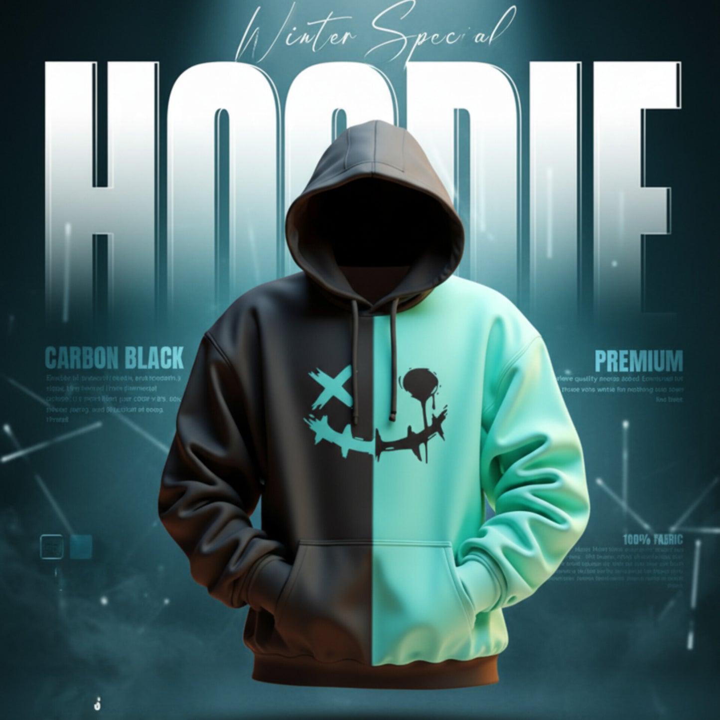 Printed Full Sleeves Hoodie|Trending Now(50%OFF)